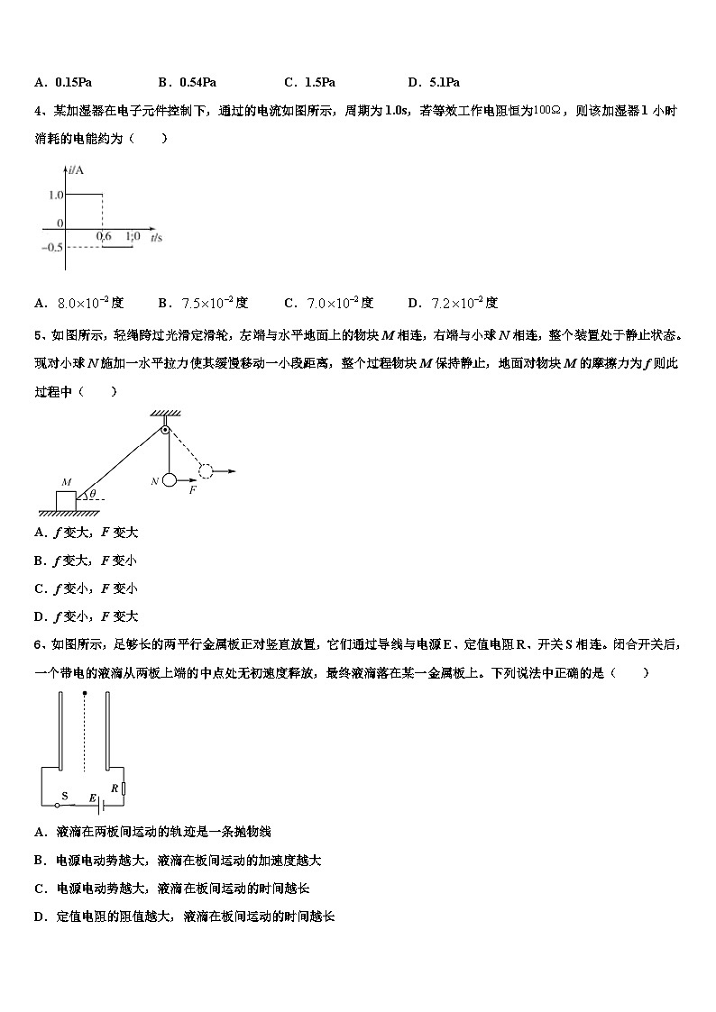 2026届辽宁省朝阳市建平县第二高级中学高三考前热身物理试卷含解析第2页