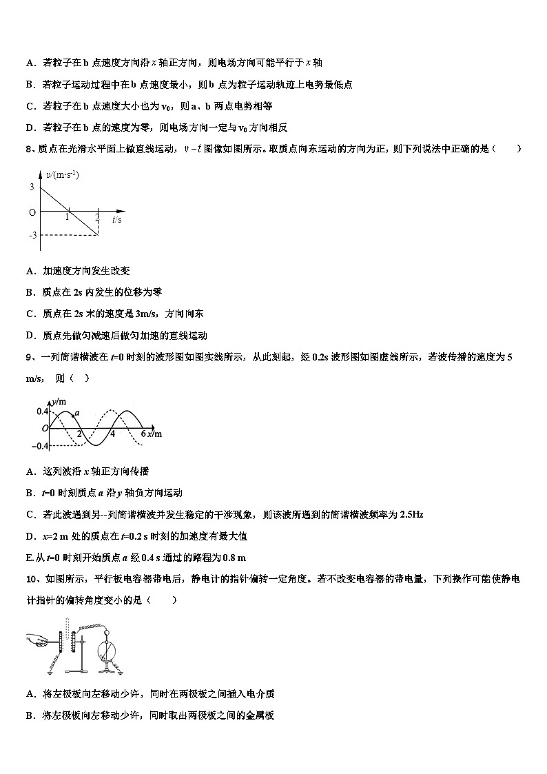 2026届内蒙古高考物理必刷试卷含解析第3页
