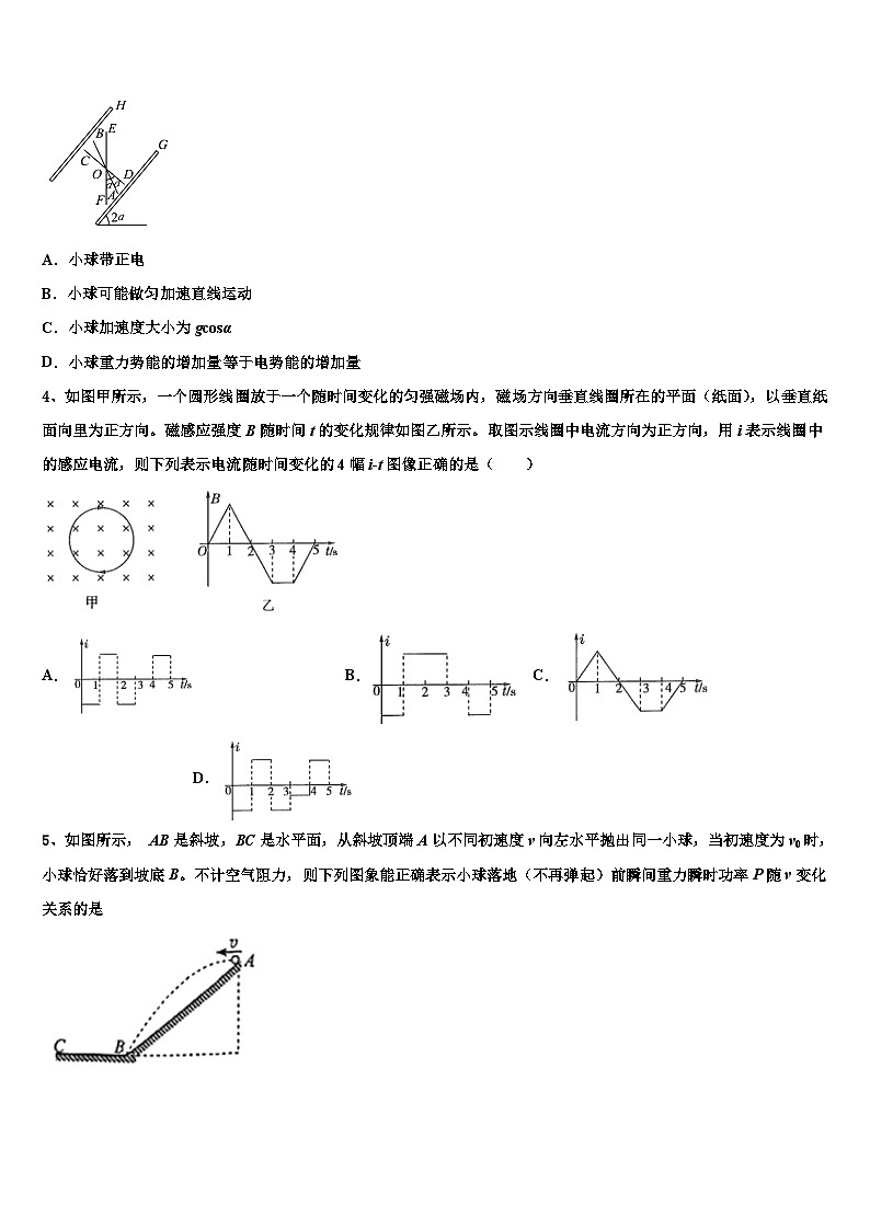 2026届内蒙古包头铁路第一中学高三下学期第六次检测物理试卷含解析第2页