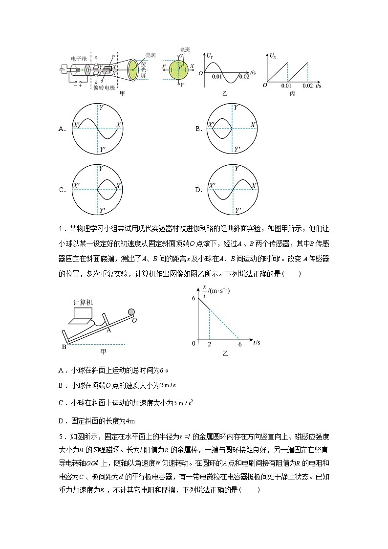 江西上高二中2025-2026学年高三下学期第六次阶段性考试物理试题含答案第2页