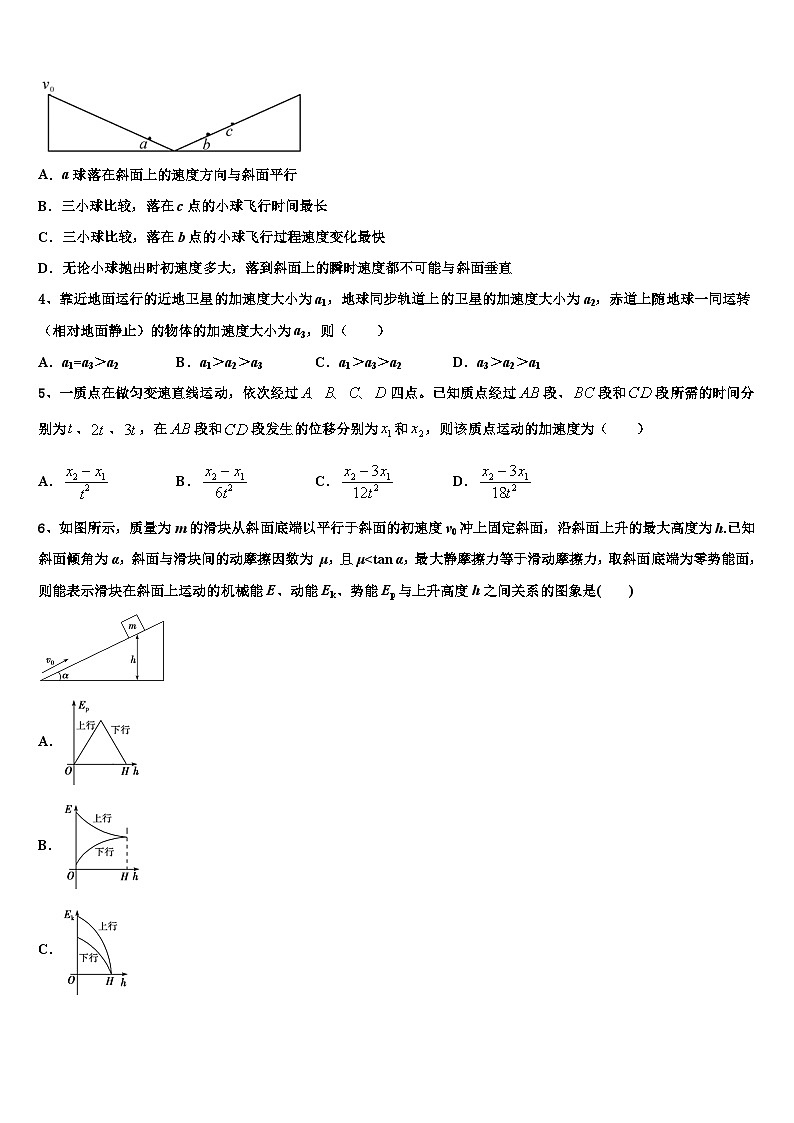 2026届内蒙古自治区包头市固阳县第一中学高考临考冲刺物理试卷含解析第2页