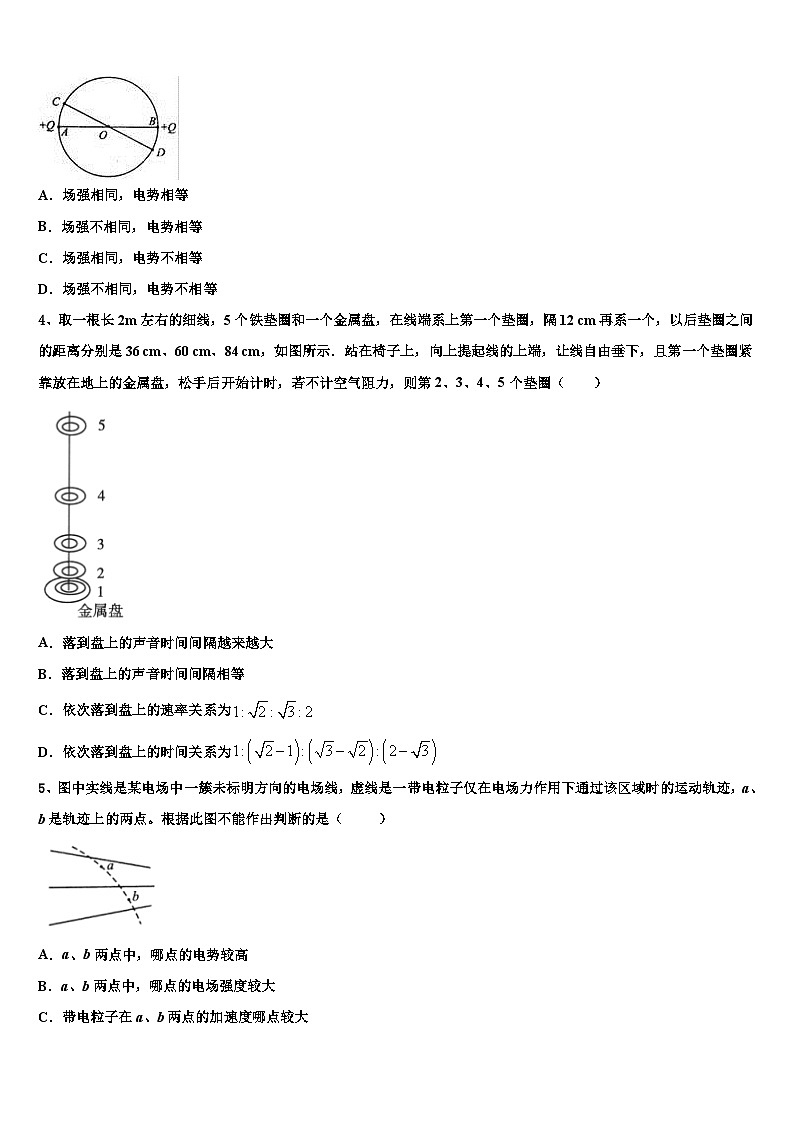2026届内蒙古自治区乌兰察布集宁区集宁第一中学高考压轴卷物理试卷含解析第2页