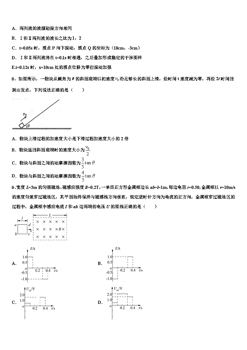 2026届宁夏吴忠市青铜峡高级中学高考物理倒计时模拟卷含解析第3页