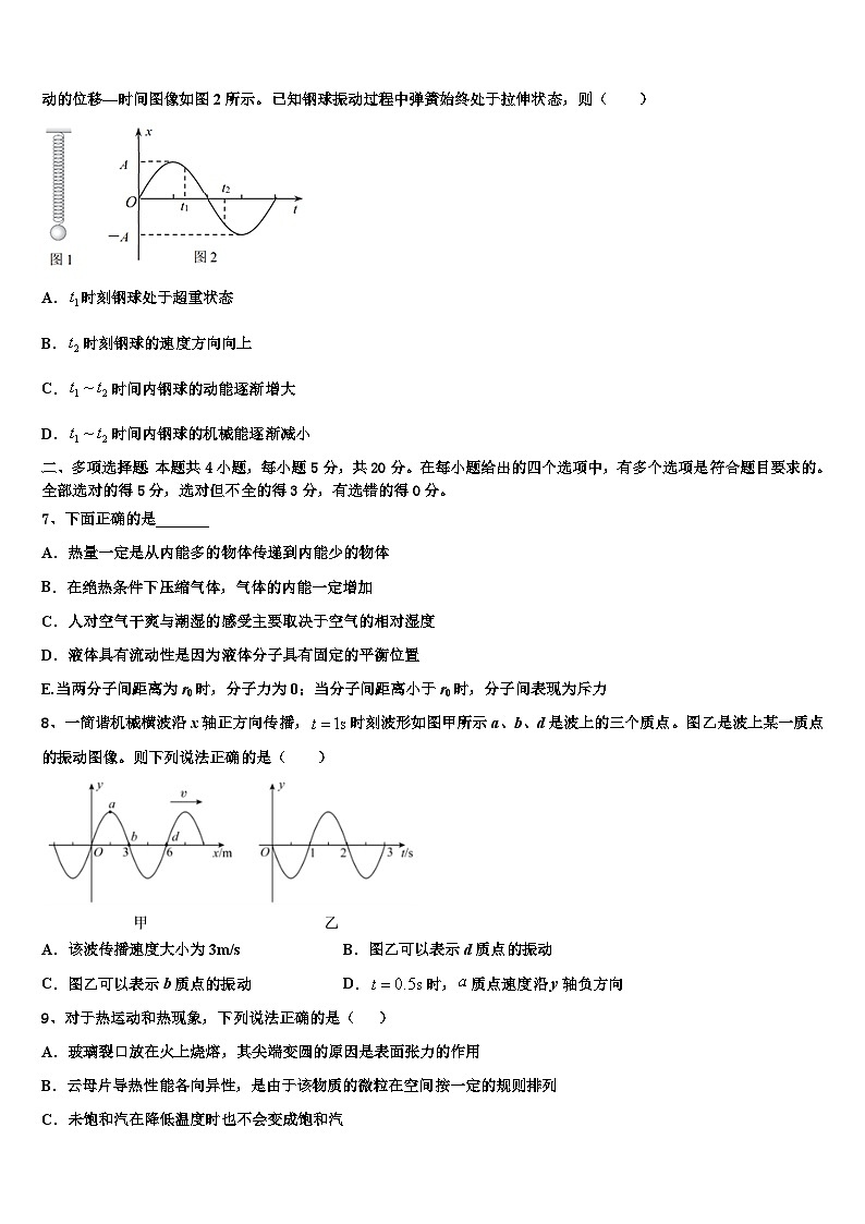 2026届濮阳市重点中学高考压轴卷物理试卷含解析第3页