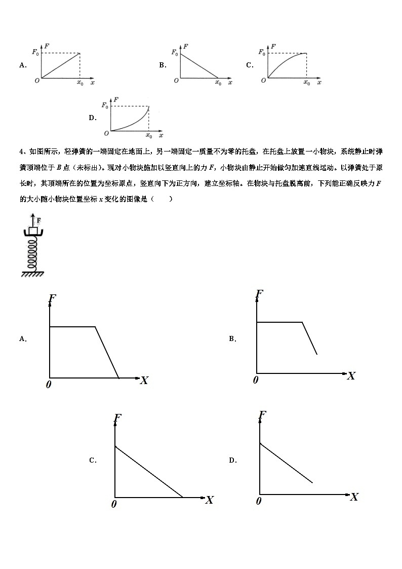 2026届七台河市重点中学高考物理全真模拟密押卷含解析第2页