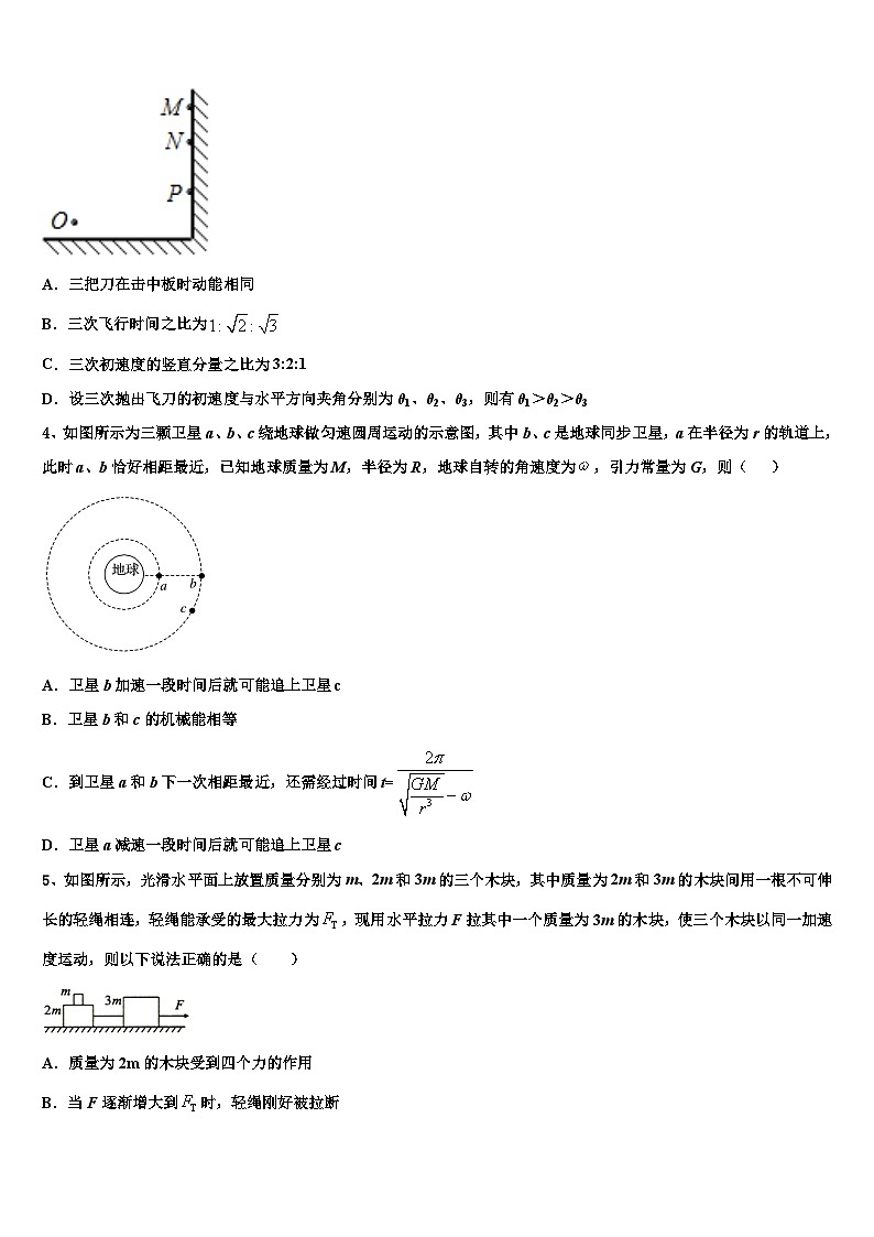 2026届宁夏石嘴山三中高三第五次模拟考试物理试卷含解析第2页