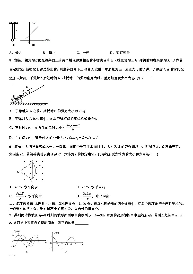 2026届攀枝花市重点中学高三压轴卷物理试卷含解析第2页