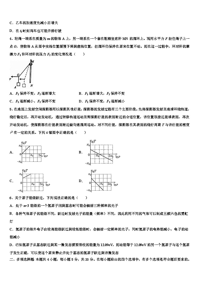 2026届三明市重点中学高考物理押题试卷含解析第2页