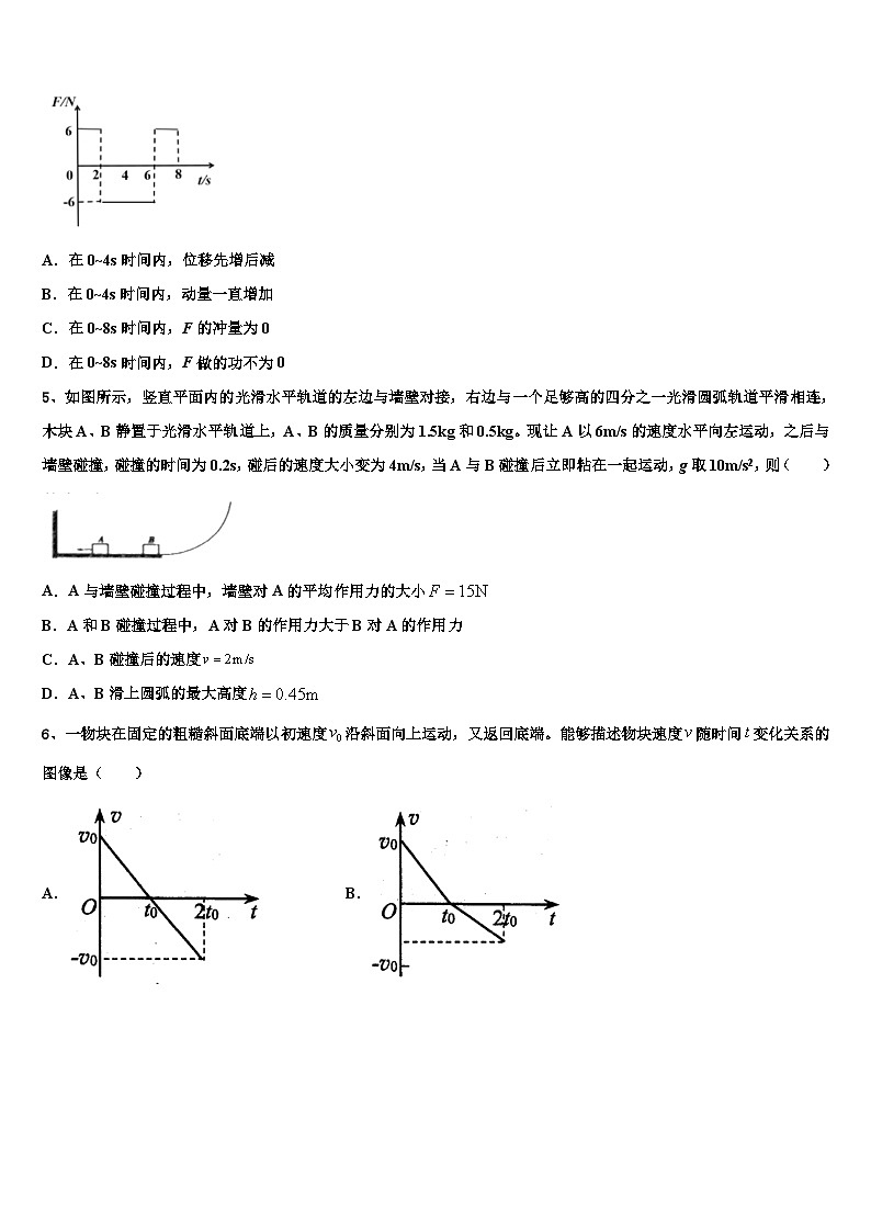 2026届山东省济南市山东师范大学附中高考考前提分物理仿真卷含解析第2页