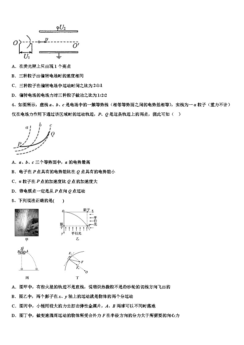 2026届山东省济南市历城区历城第二中学高考物理押题试卷含解析第2页