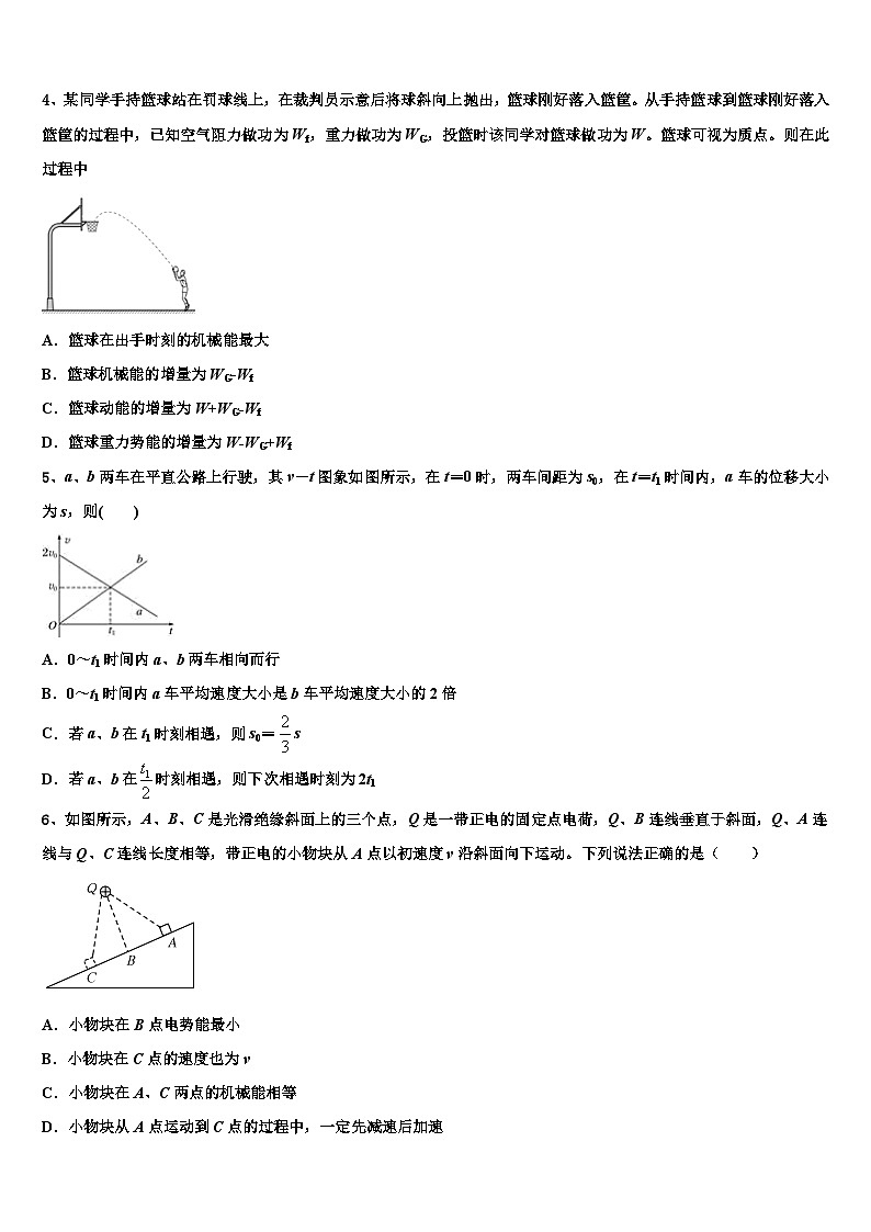 2026届黔东南市重点中学高三压轴卷物理试卷含解析第2页