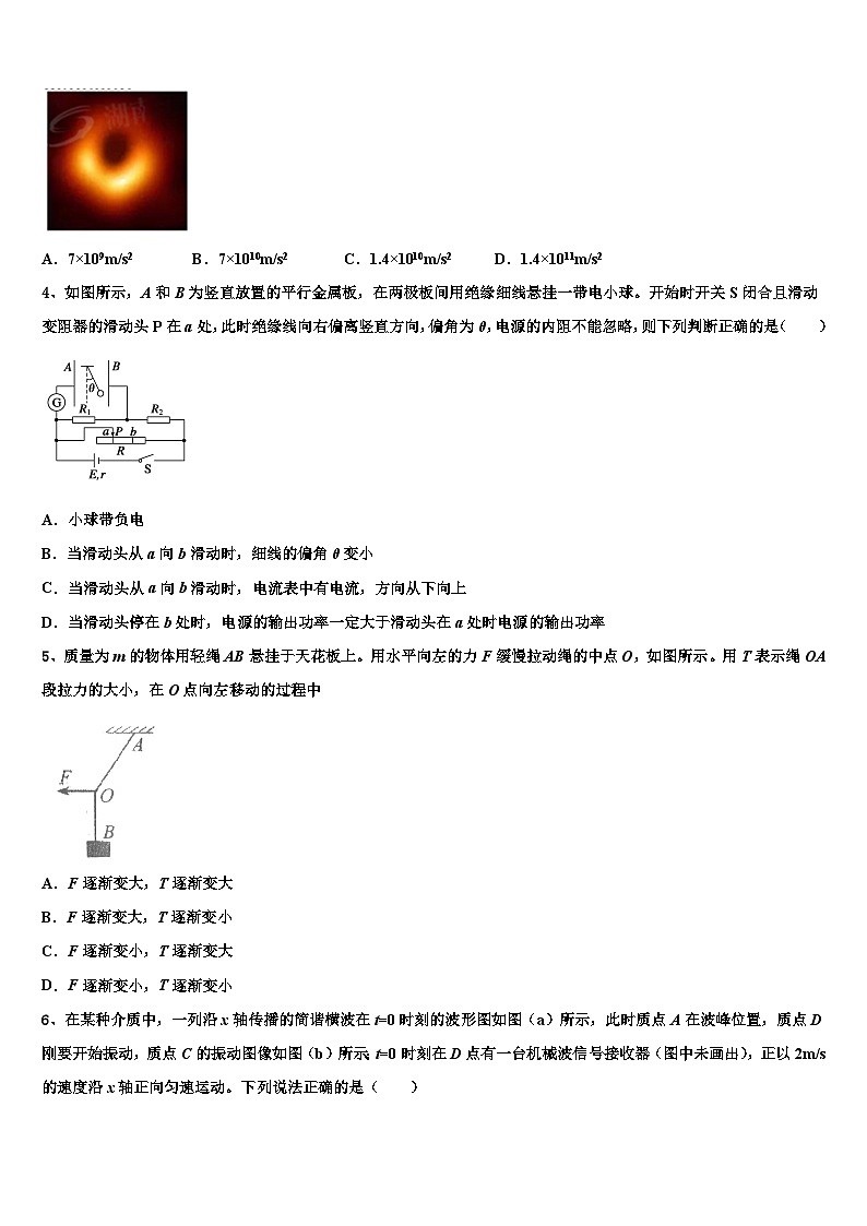 2026届山东省临沂市重点中学高考物理押题试卷含解析第2页
