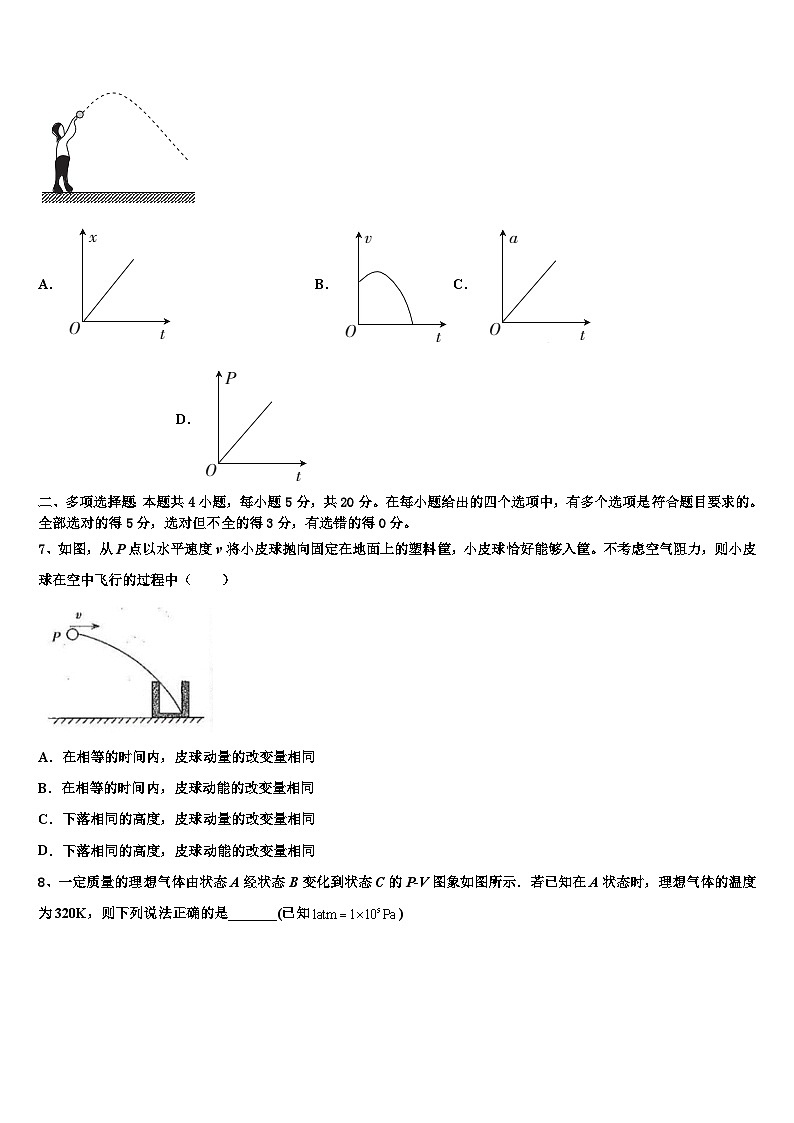 2026届山东省日照市第一中学高三第四次模拟考试物理试卷含解析第3页