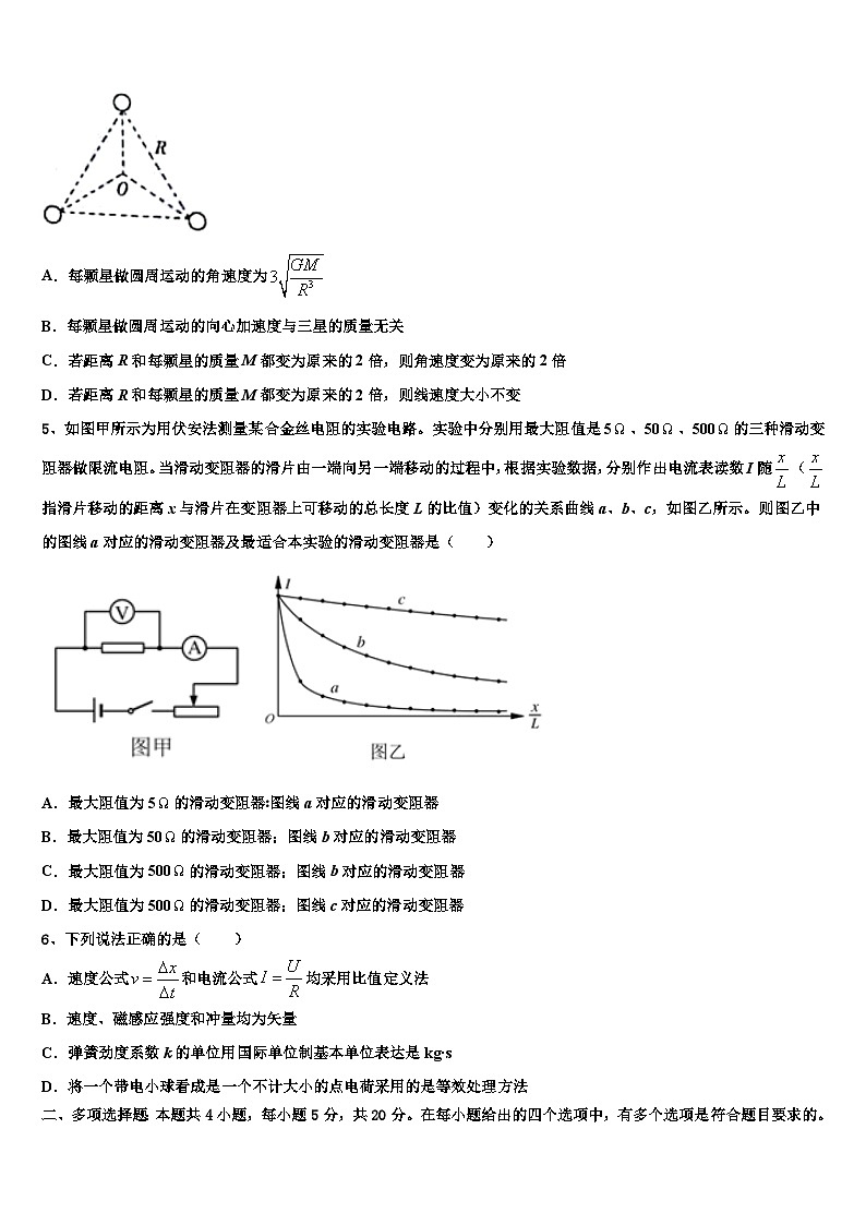 2026届山东省齐河县一中高三考前热身物理试卷含解析第2页