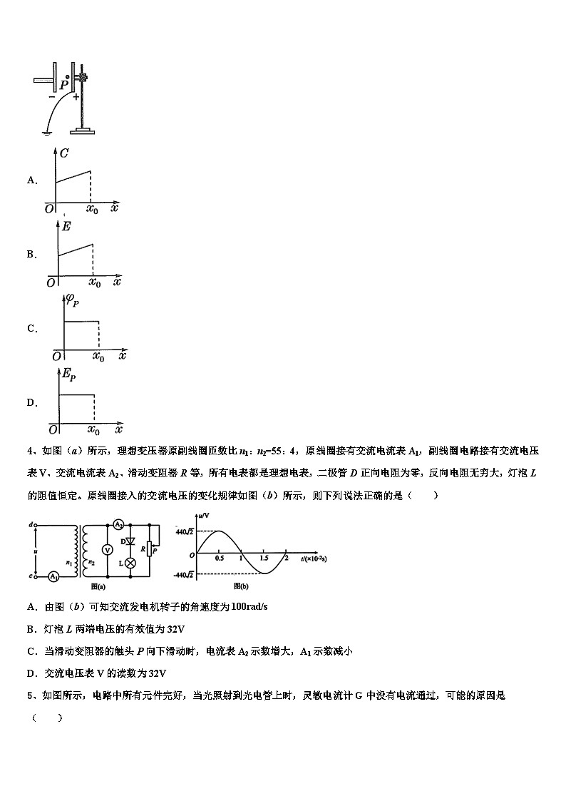 2026届山东省新泰一中高考仿真卷物理试题含解析第2页