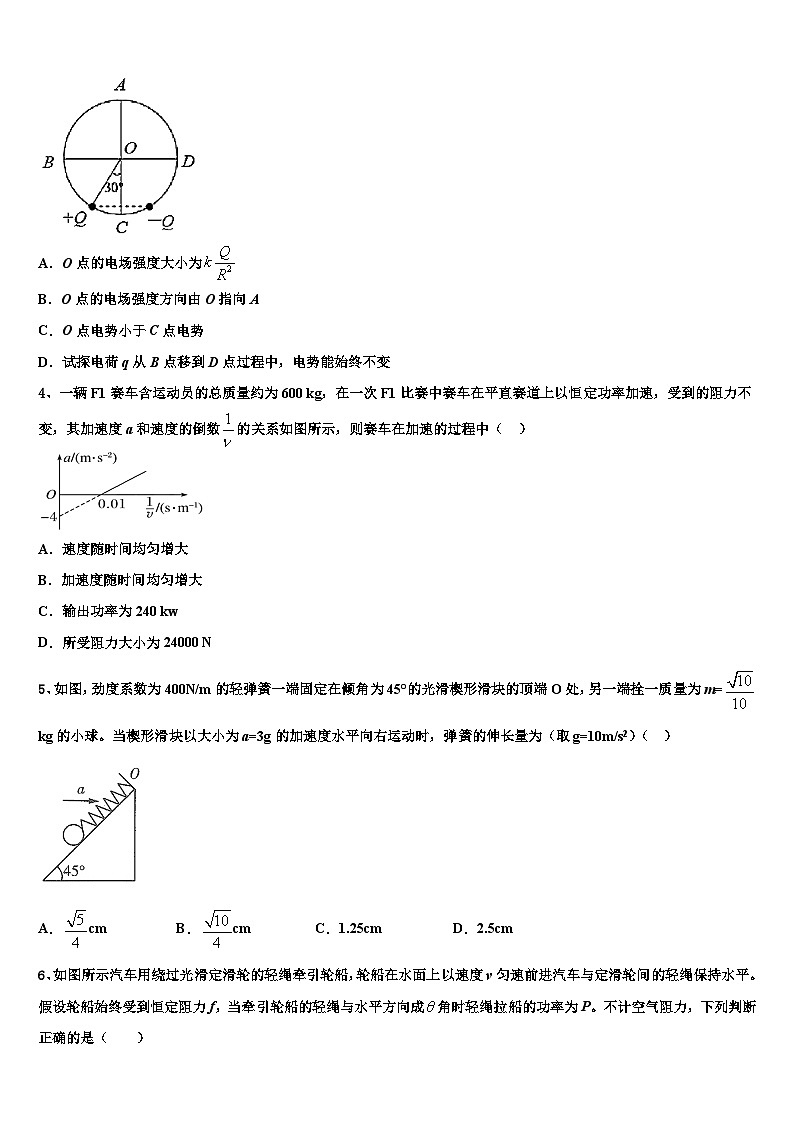 2026届山东省枣庄、滕州市高三最后一模物理试题含解析第2页