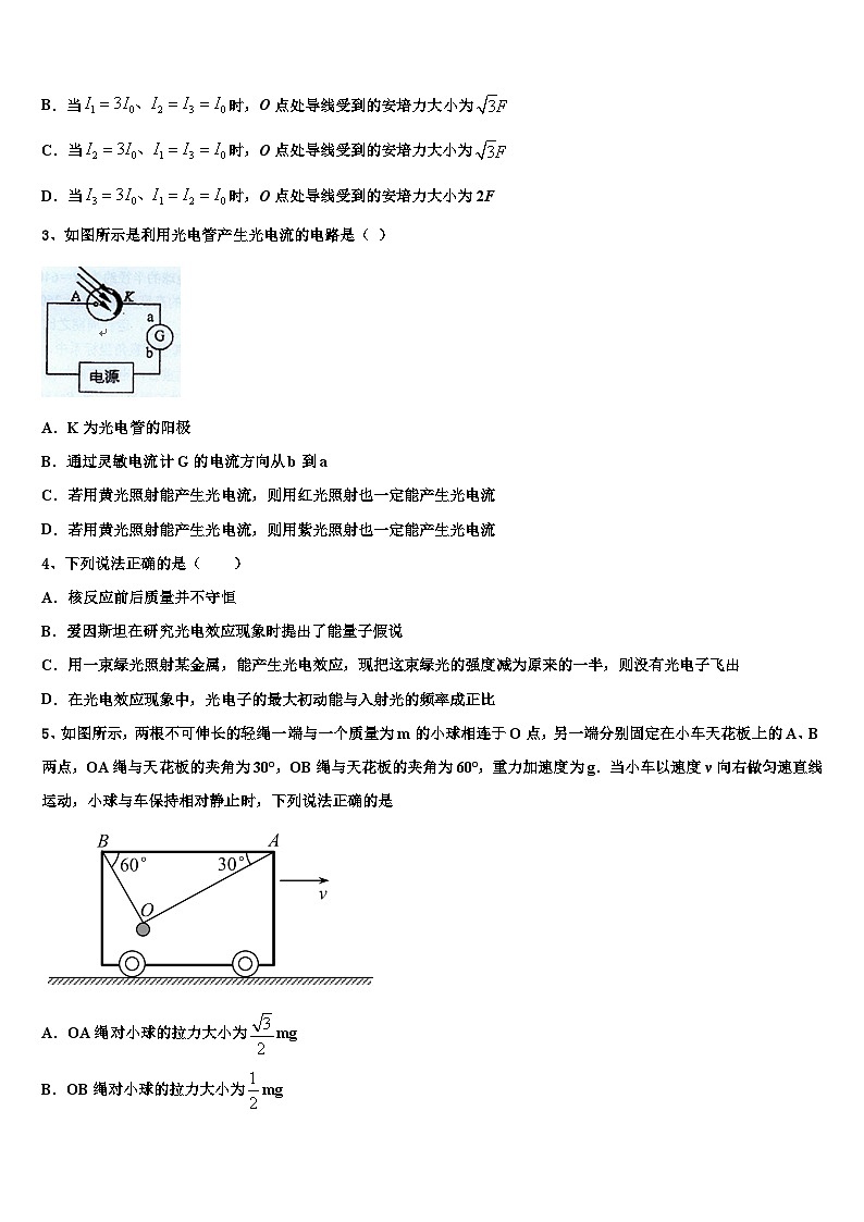 2026届山东省滕州市高三压轴卷物理试卷含解析第2页
