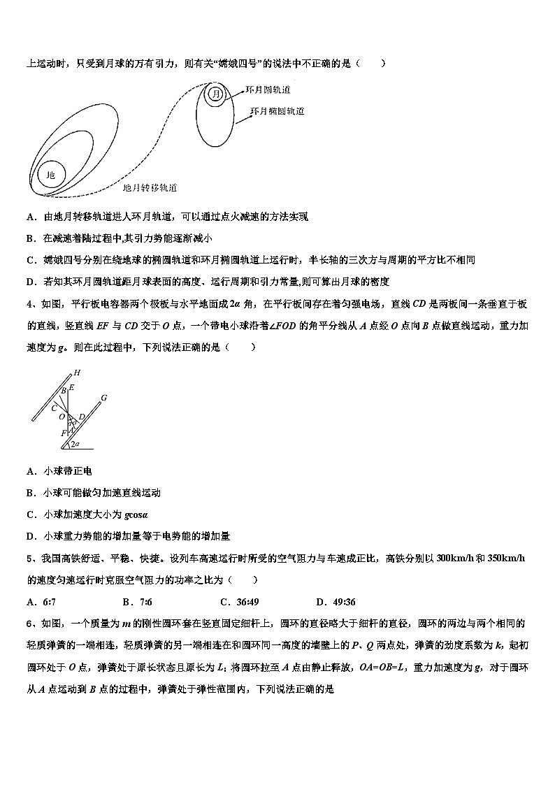 2026届山西省临汾第一中学高考物理四模试卷含解析第2页