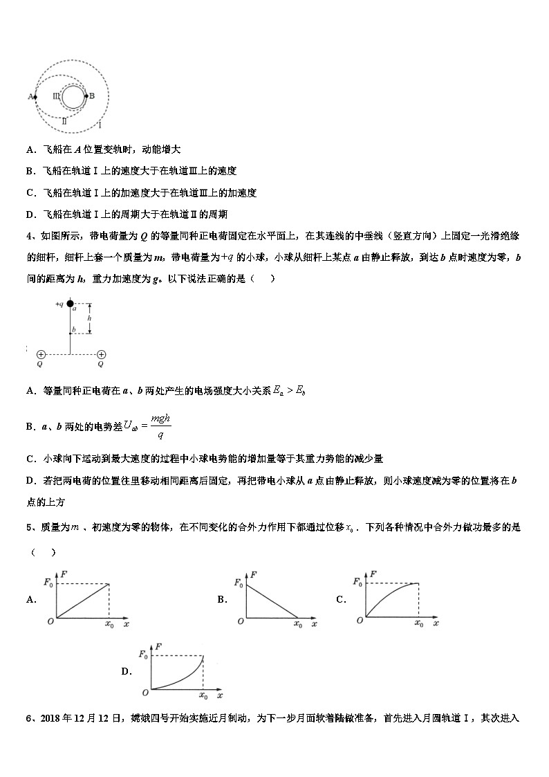 2026届山西省临汾一中高考仿真卷物理试卷含解析第2页