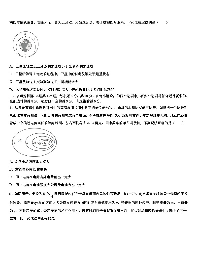 2026届山西省临汾一中高考仿真卷物理试卷含解析第3页