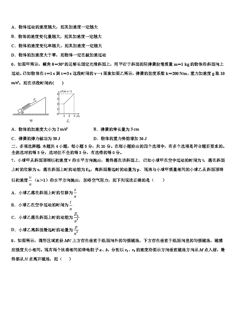 2026届陕西省西安地区高考物理全真模拟密押卷含解析第3页