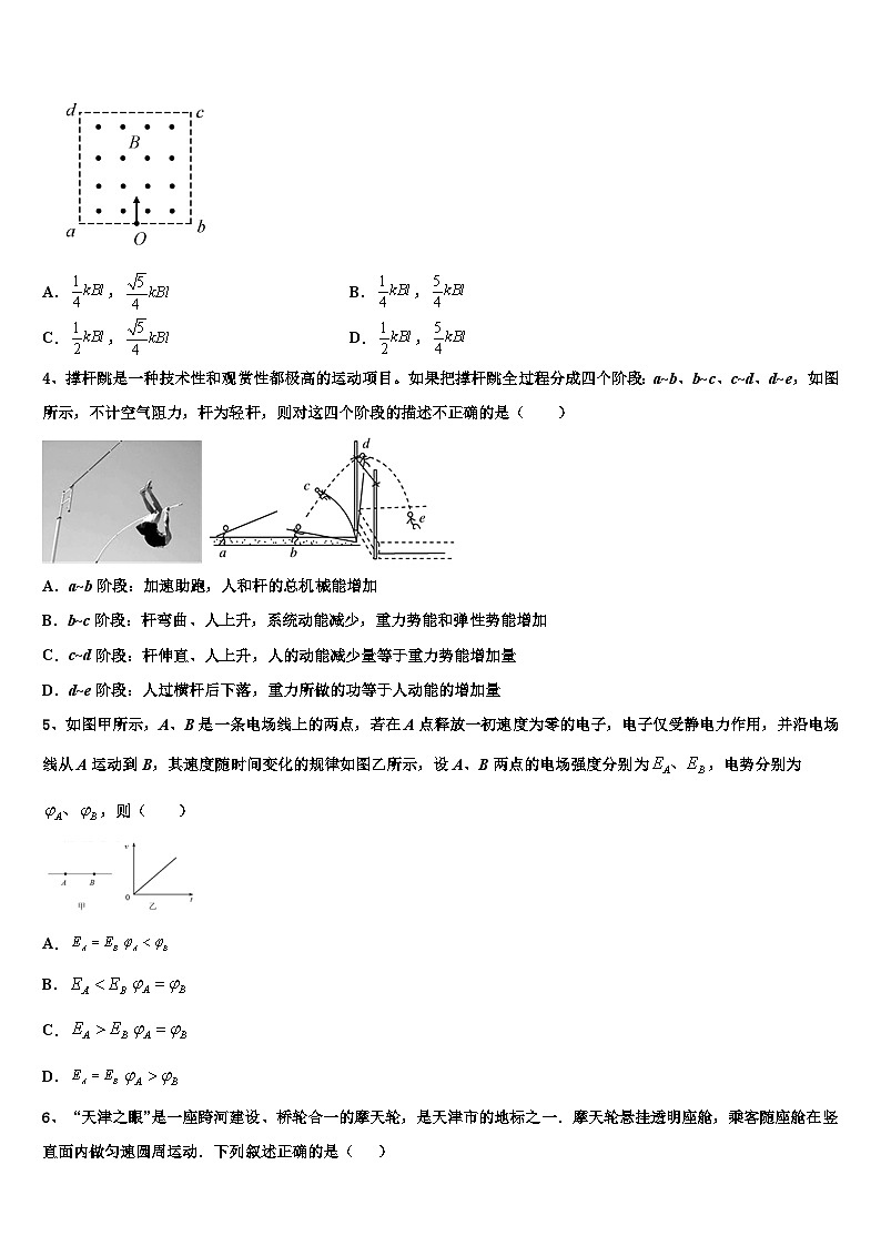2026届陕西省渭南市临渭区高三下学期第五次调研考试物理试题含解析第2页