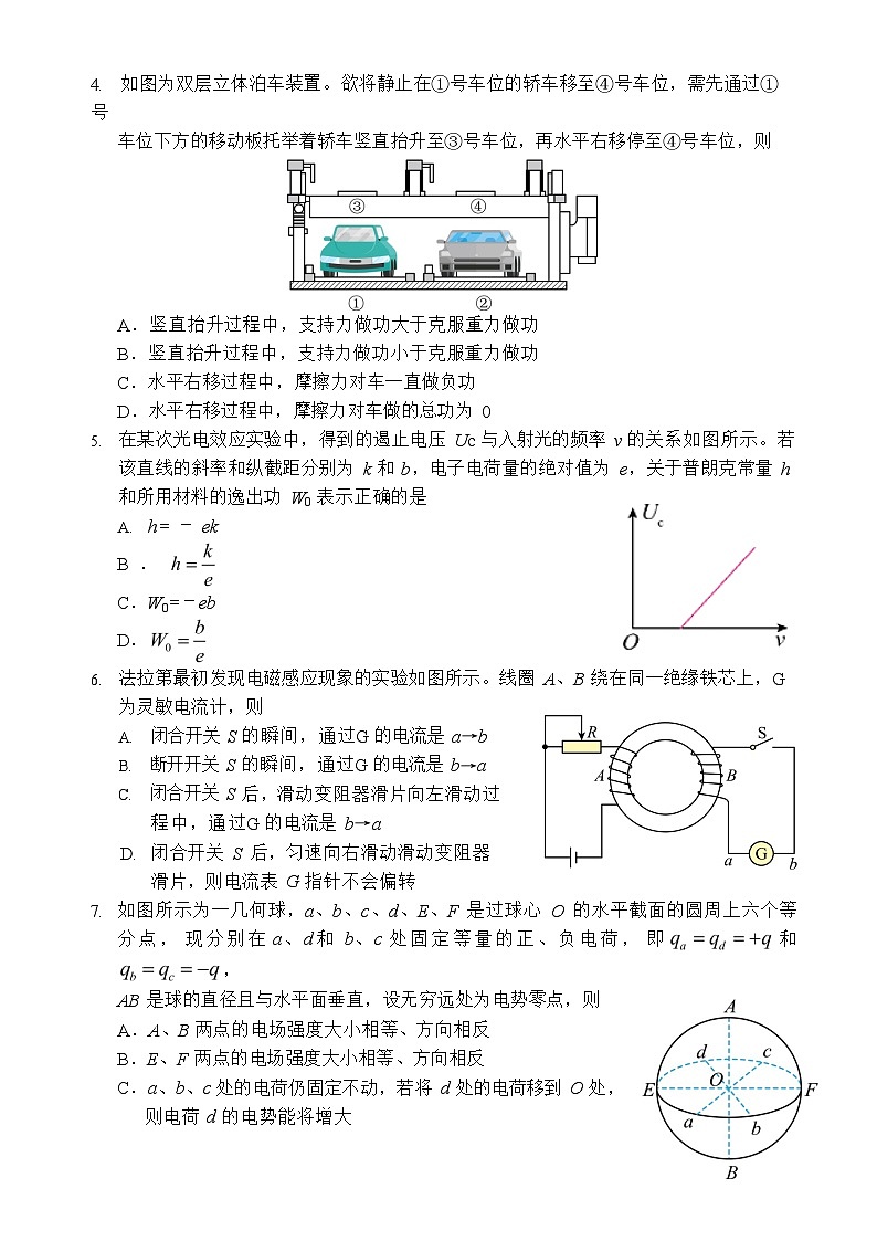 海南省文昌中学2025-2026学年高三下学期第一次月考物理试题第2页