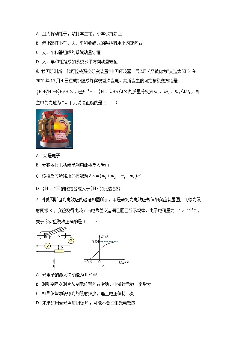 2024-2025学年广东省广州市天河区高二下学期期末考试物理试卷（学生版）第3页