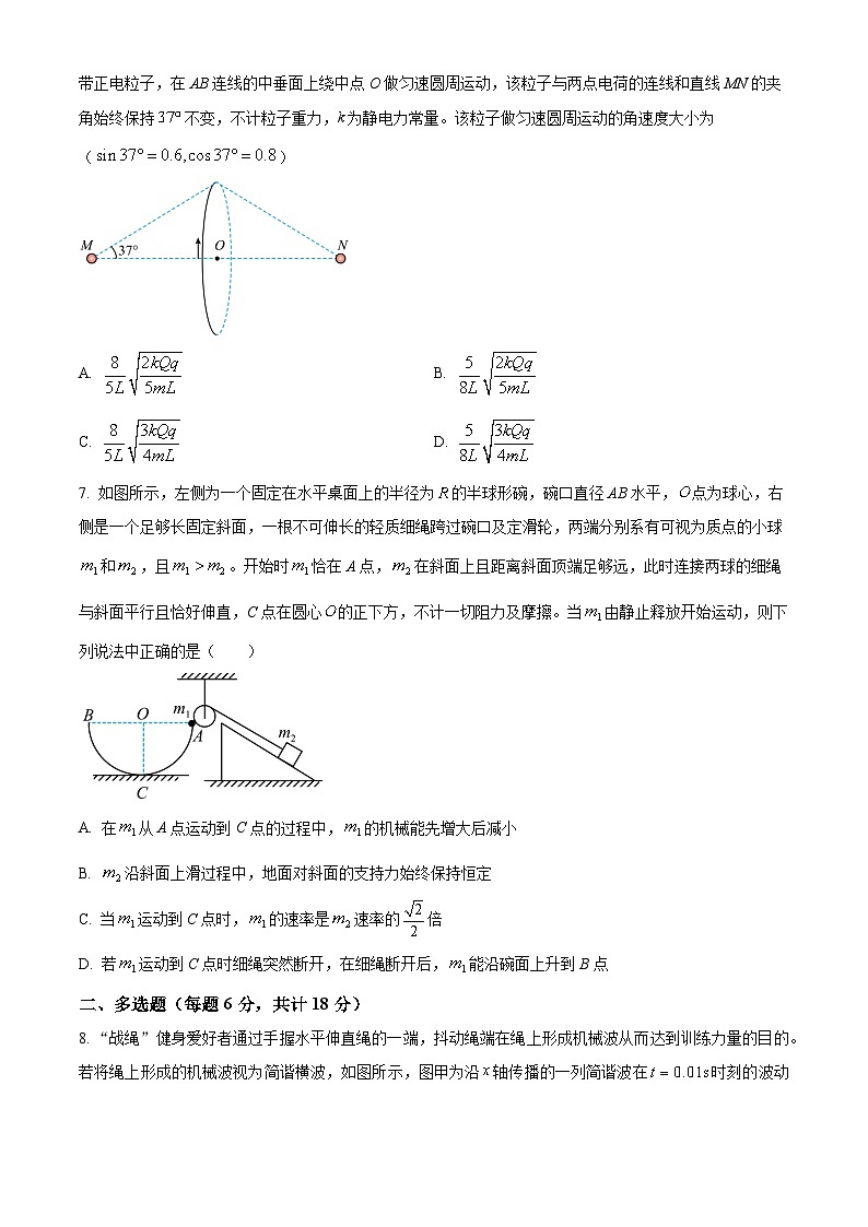 四川省阆中中学2026届高三上学期1月月考物理试题（原卷版）第3页