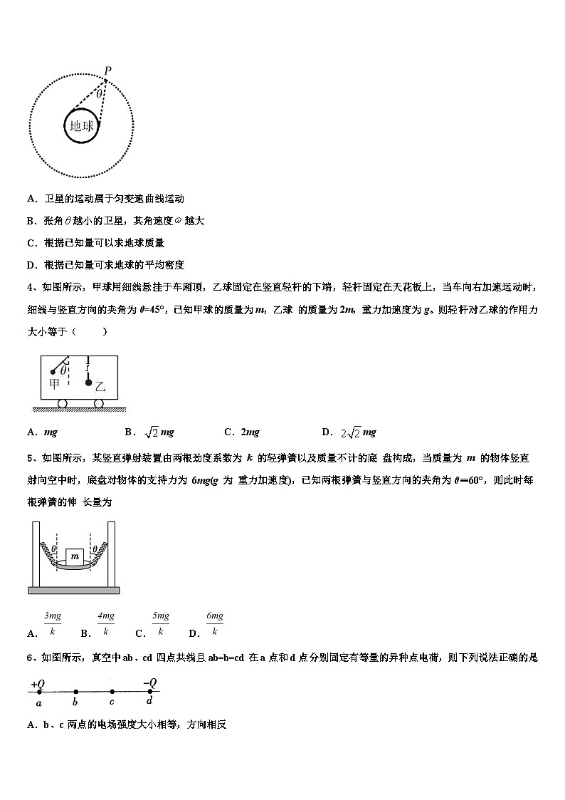 2026届上海市市北中学高三最后一卷物理试卷含解析第2页
