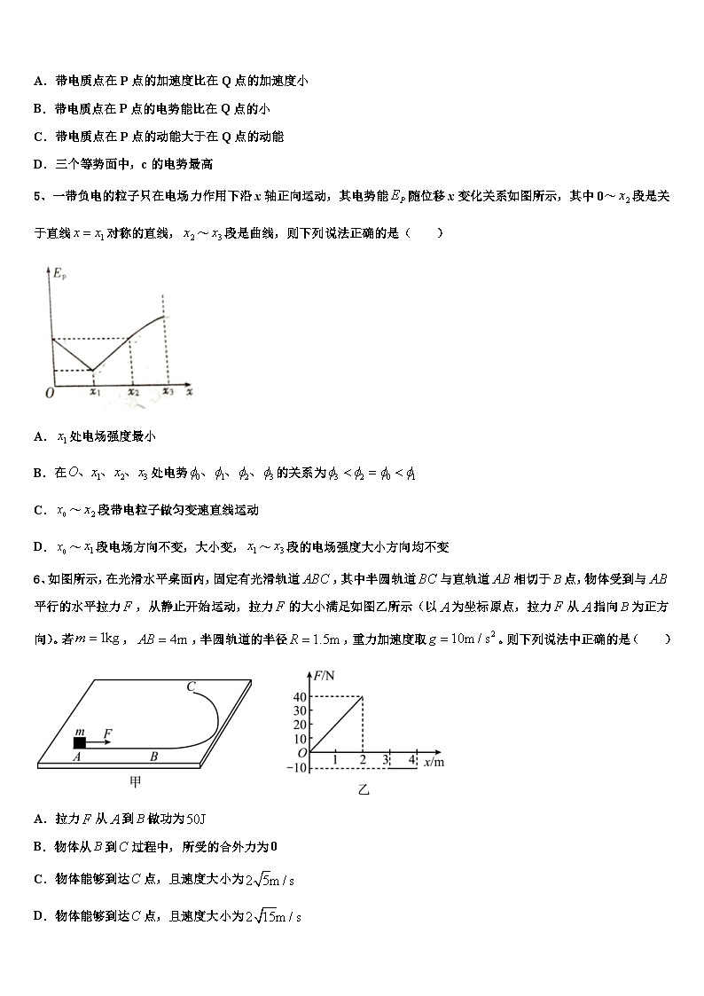 2026届上海市普通高中高三（最后冲刺）物理试卷含解析第2页