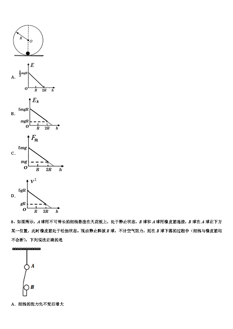 2026届上海市同济大学附属七一中学高三最后一卷物理试卷含解析(1)第3页