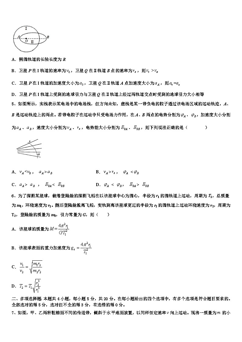 2026届首都师范大学附属中学高考物理四模试卷含解析第2页
