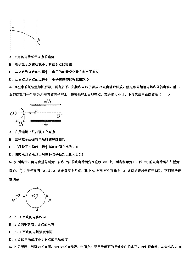 2026届四川省成都外国语学校高三第六次模拟考试物理试卷含解析第2页
