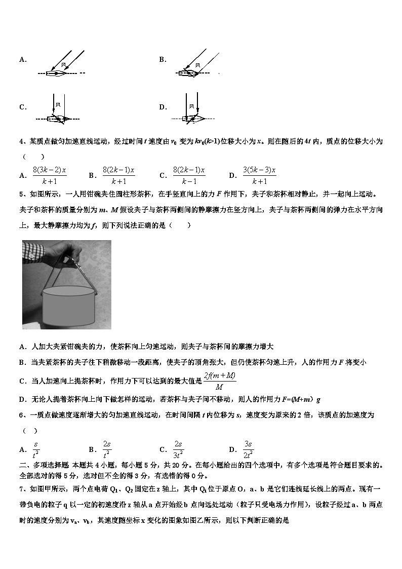 2026届四川省眉山市仁寿县铧强中学高考适应性考试物理试卷含解析第2页