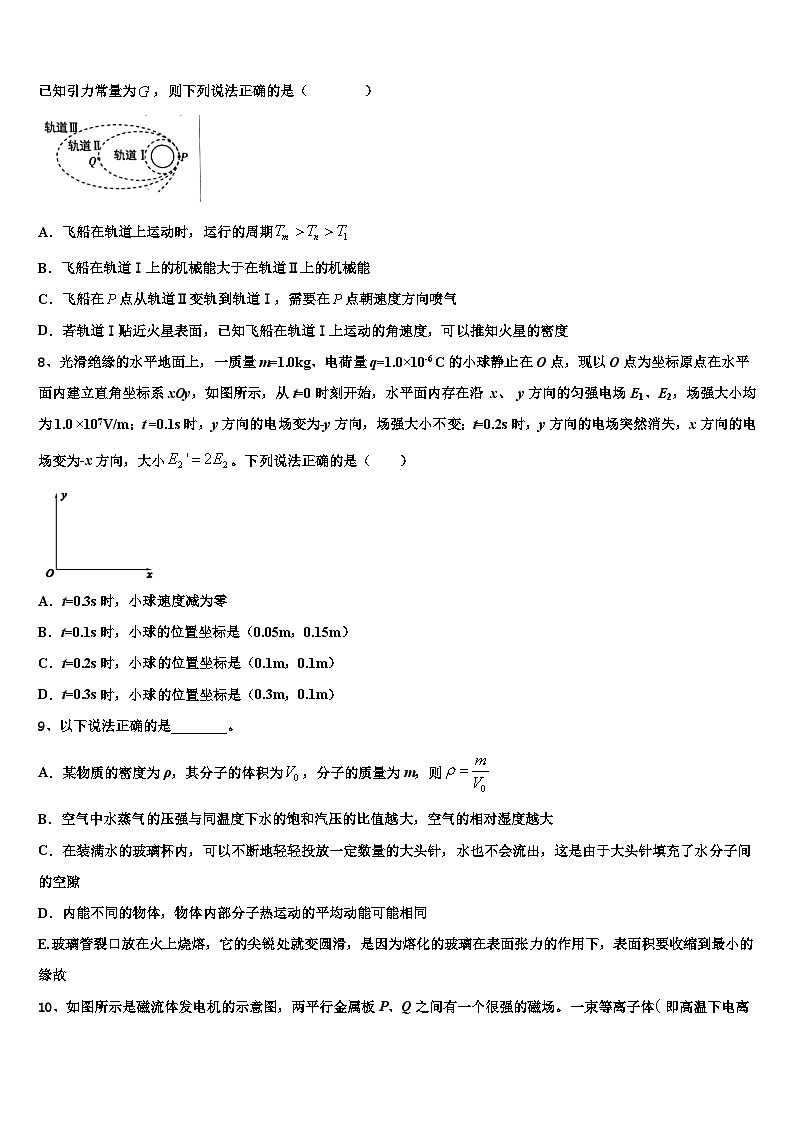 2026届四川省什邡中学高考冲刺物理模拟试题含解析第3页