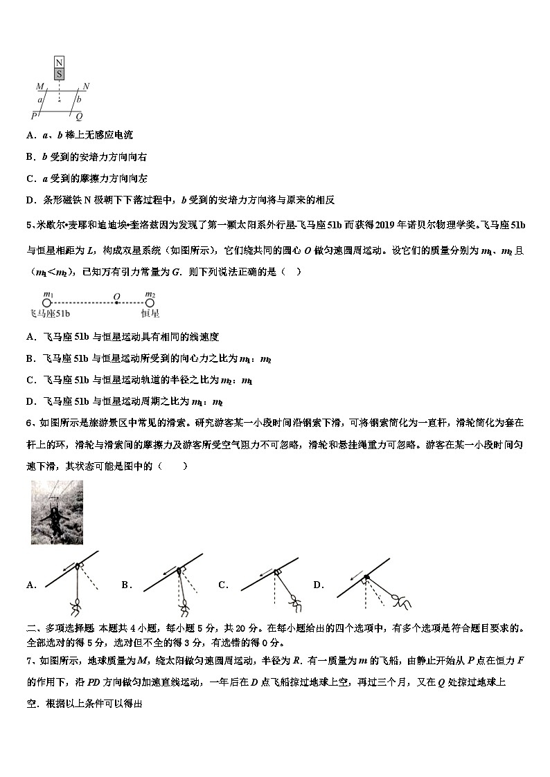 2026届四川省木里藏族自治县中学高三冲刺模拟物理试卷含解析第2页
