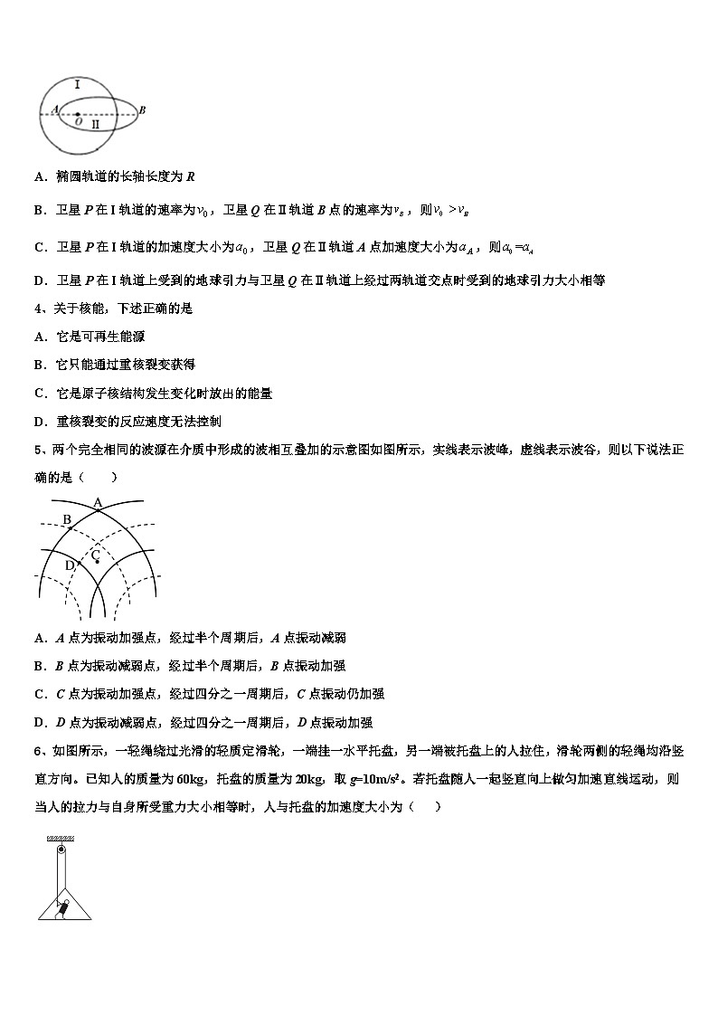 2026届四川省泸州市泸县第五中学高三（最后冲刺）物理试卷含解析第2页