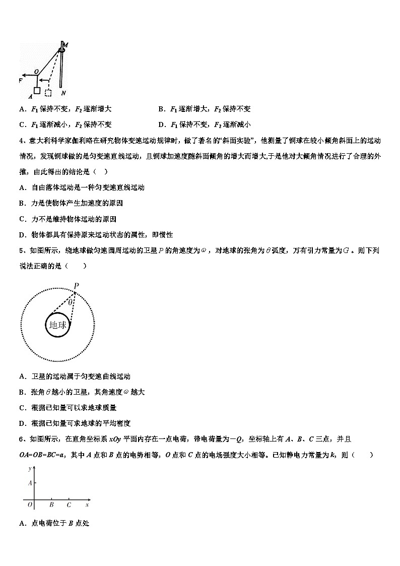 2026届四川省泸州市泸县二中高三第五次模拟考试物理试卷含解析第2页