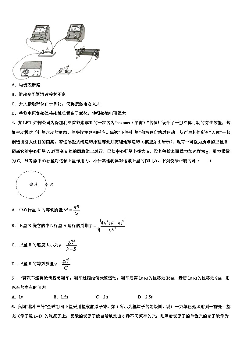 2026届天津市滨海新区七所重点学校高考冲刺模拟物理试题含解析第2页