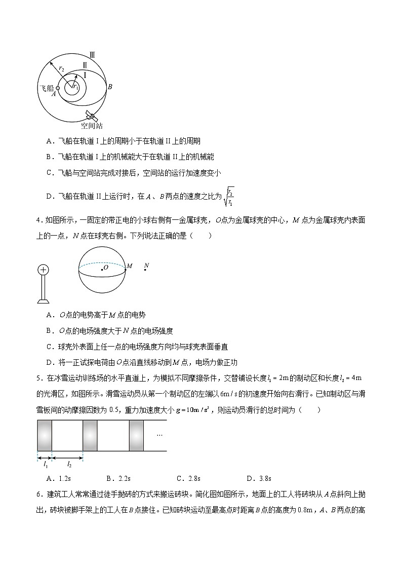 山东省济宁市2026届高三下学期3月第一次模拟考试 物理试卷（含解析）第2页