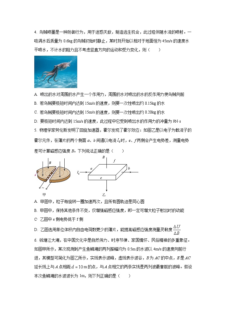 【物理】山东东营市2025-2026学年高二上学期期末试题（学生版）第2页