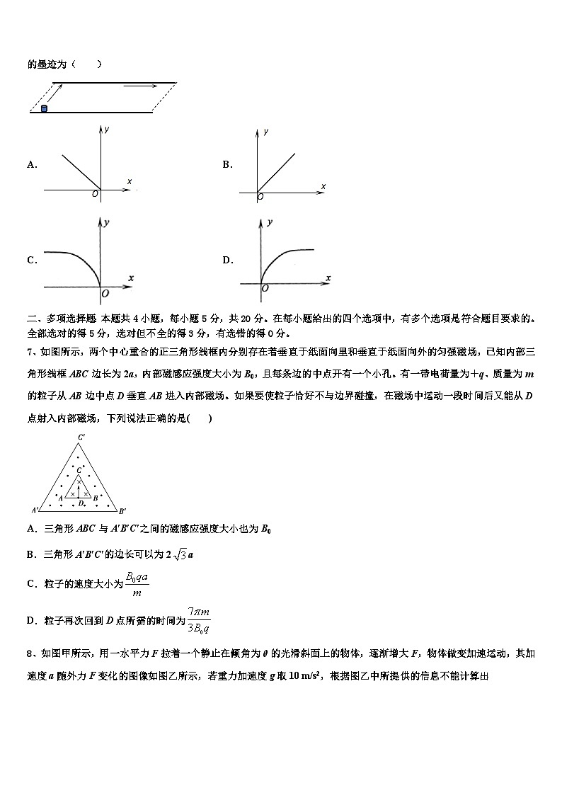 2026届西安市东仪中学高考物理倒计时模拟卷含解析第3页