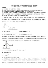 2026届玉林市重点中学高考物理考前最后一卷预测卷含解析