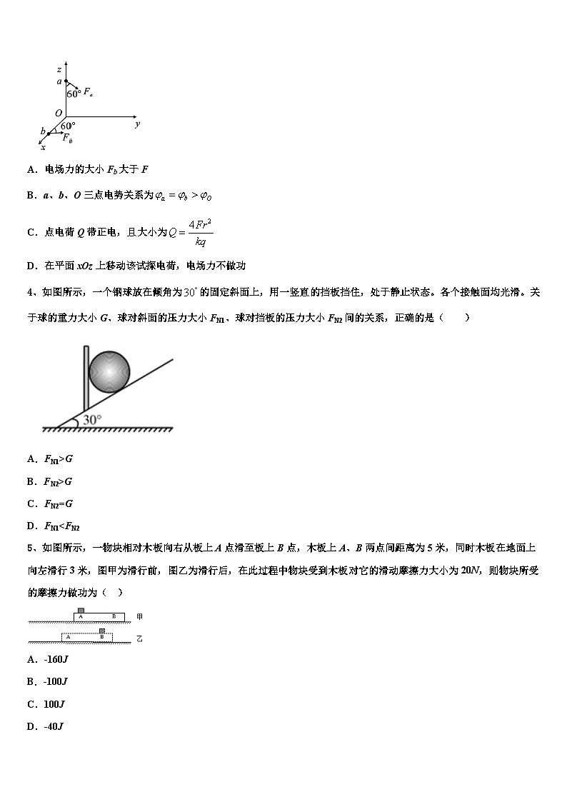 2026届新疆伊西哈拉镇中学高三最后一卷物理试卷含解析第2页