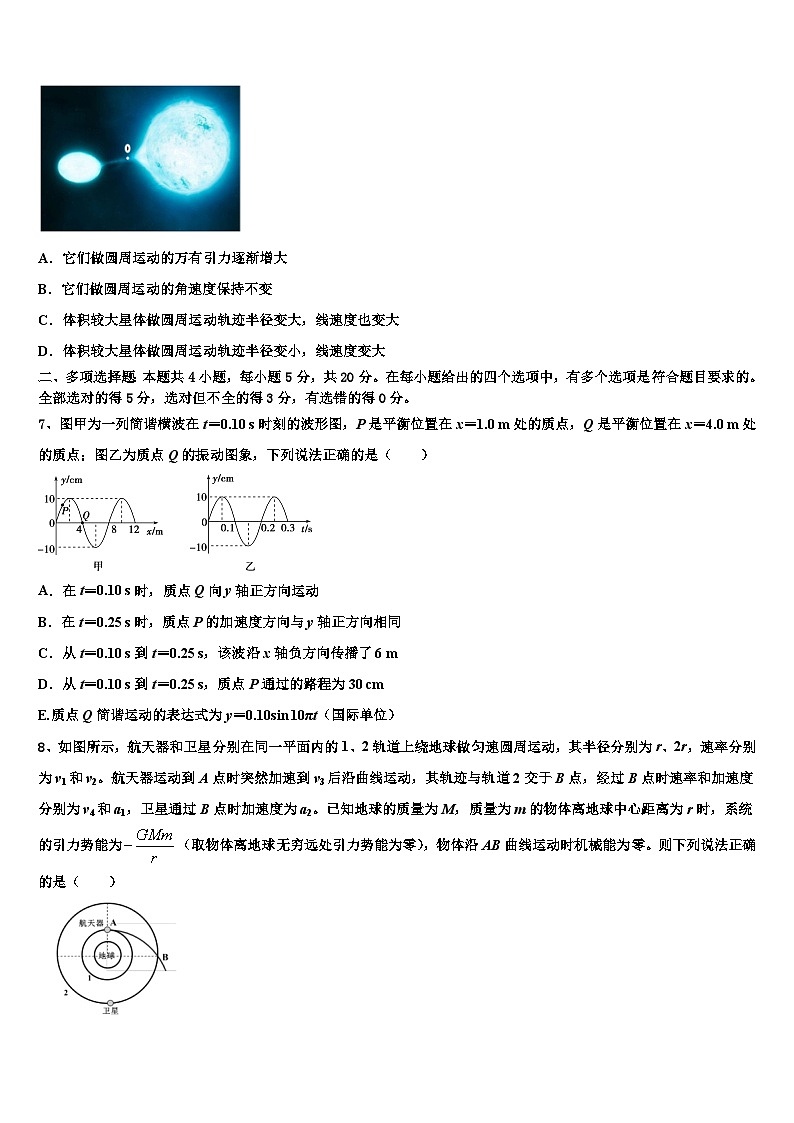 2026届新疆昌吉市教育共同体高三适应性调研考试物理试题含解析第3页