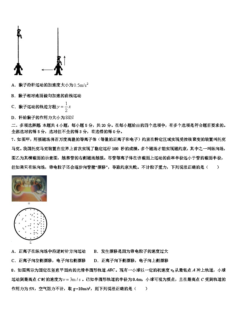 2026届西南大学附中高三（最后冲刺）物理试卷含解析第3页
