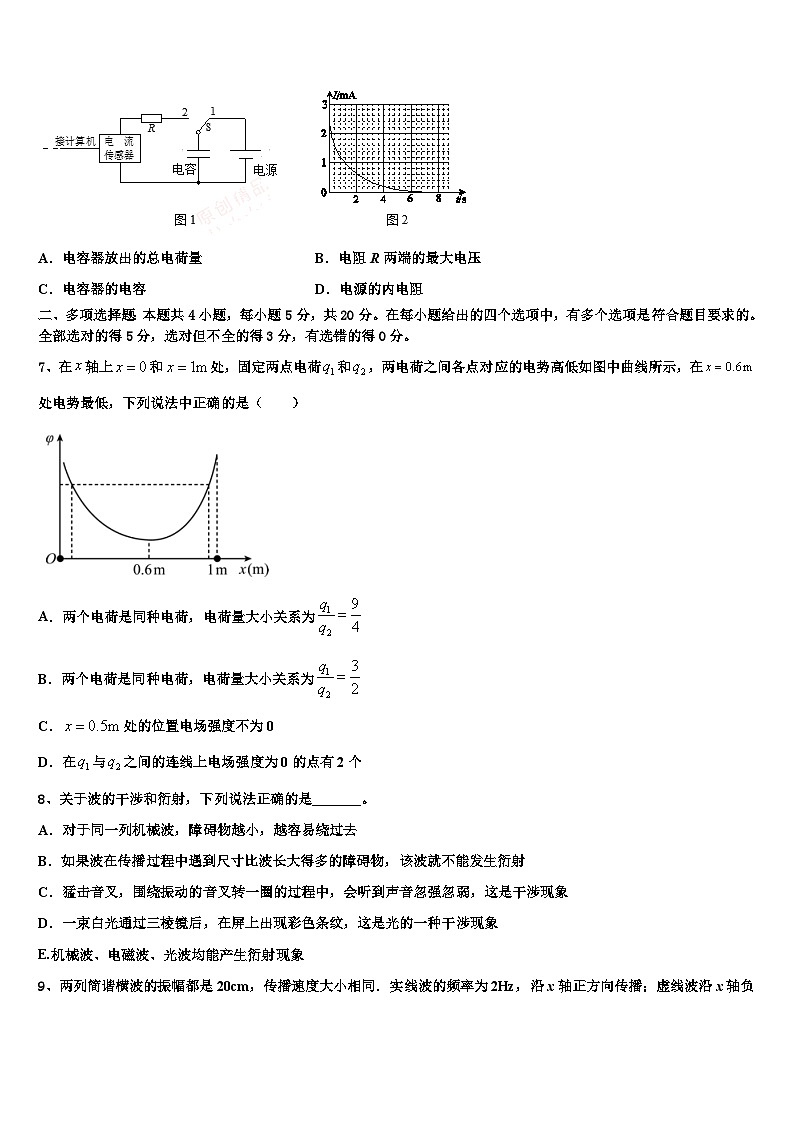 2026届云南省玉龙县第一中学高三下学期一模考试物理试题含解析第3页