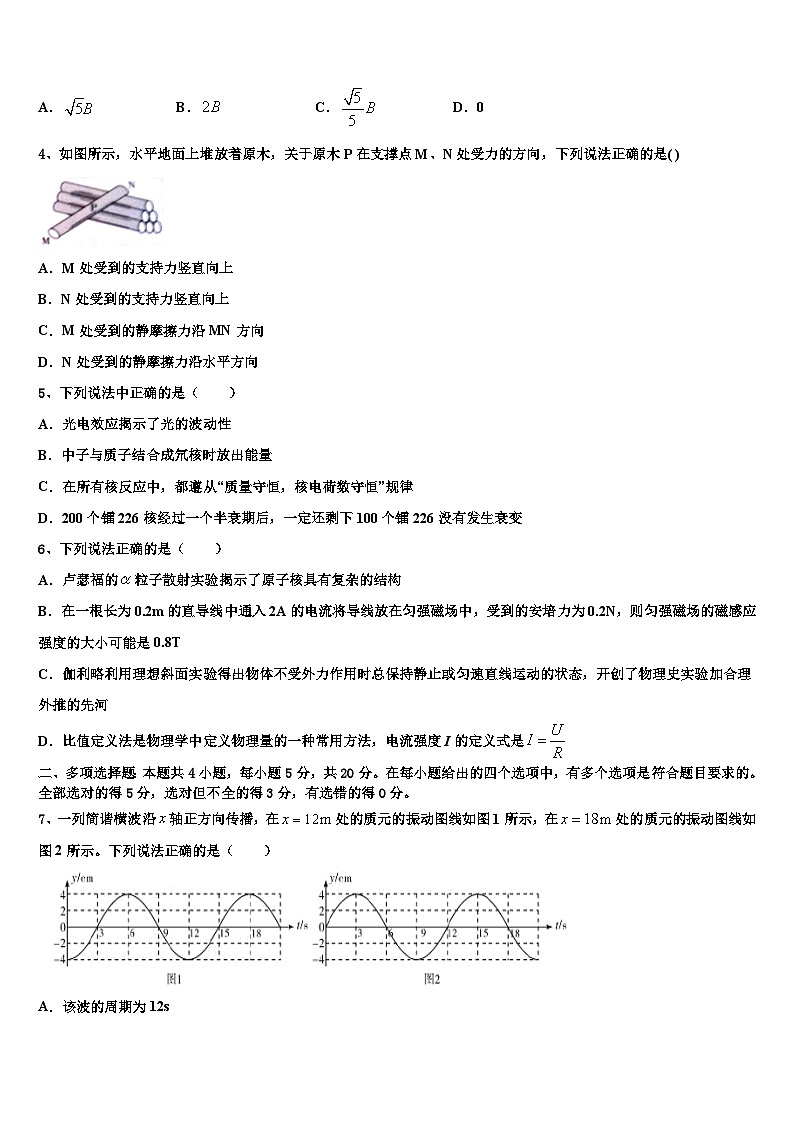 2026届湛江市重点中学高考物理押题试卷含解析第2页