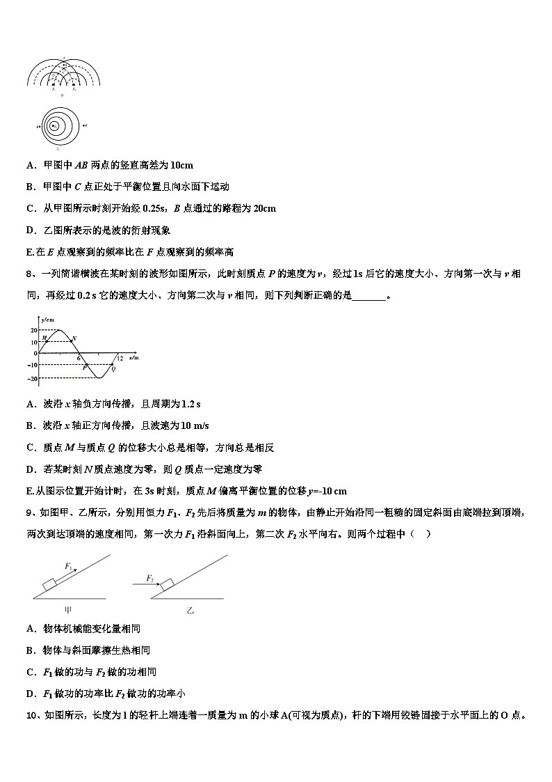 2026届云南省玉溪市华宁二中高三下学期第六次检测物理试卷含解析第3页